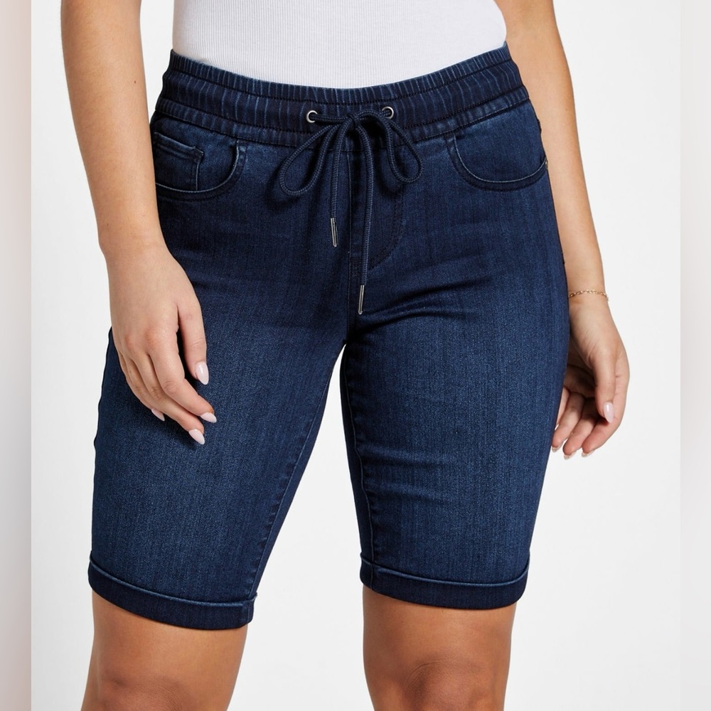 GUESS denim jogger shorts